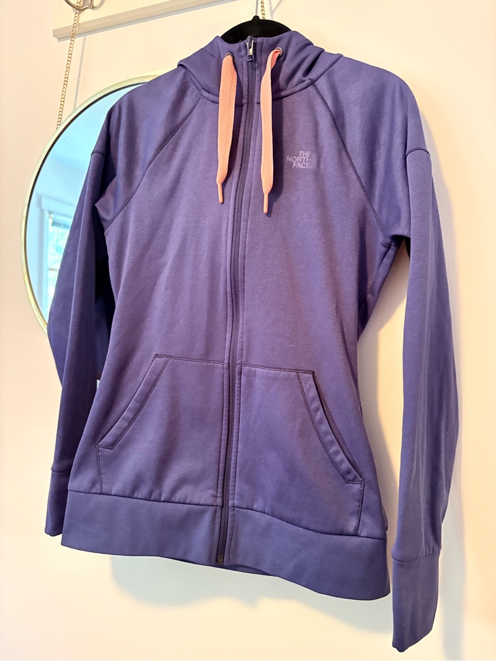 The North Face Women's Purple Full-Zip Hoodie